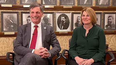 Governor-elect Mark Gordon and Jennie Gordon