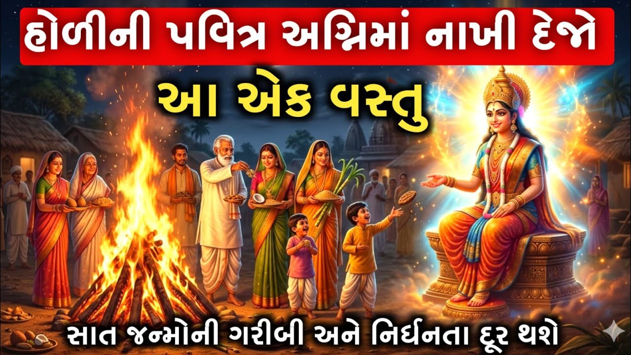 હજારો વર્ષો પછી ભયાનક સંયોગ! હોળીની રાત્રે ચંદ્રગ્રહણ: ભૂલથી પણ આટલું ન કરતા | Holika Dahan 2026
