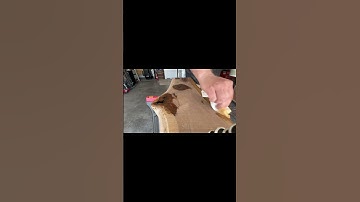 Walnut Live Edge Mantle build part3 #amsr  #walnut #fyp #foryou  #woodwork #satisfying #fypシ゚viral #