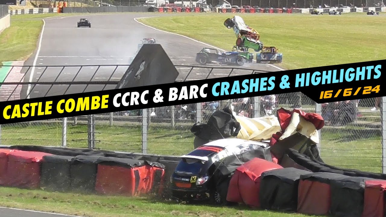 Castle Combe Crashes & Highlights, BARC & CCRC, 16/6/24