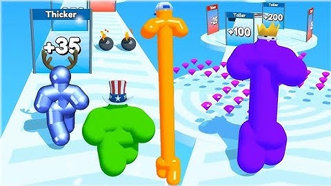 ▶️Tall Man Run 3D- All Levels Gameplay iOS, Android New Giga Update Mobile