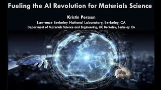 Celebrity NERSC User Meeting: Kristin Persson - Fueling the AI Revolution for Materials Science Net Worth