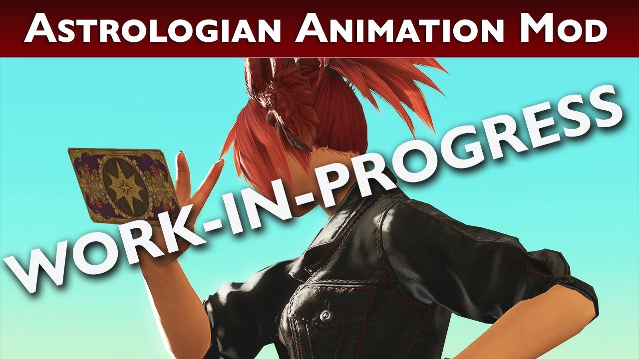 Agito - Astrologian Animation Mod (WORK IN PROGRESS) - YouTube