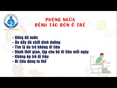 Video BỆNH TÁO BÓN Ở TRẺ EM | HƯỚNG DẪN CHĂM SÓC TRẺ BỆNH... - youtube