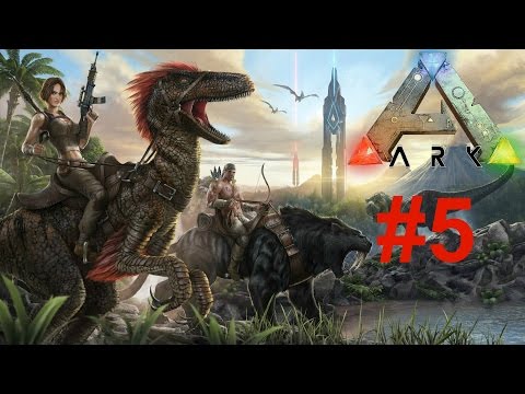 Ark Survival Evolved გეიმფლეი #5 ბრძოლა სისხლის ბოლო წვეთამდე და გმირული დაცემა (1080p60fps)