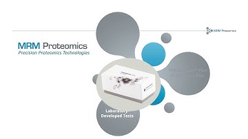 MRM Proteomics Inc. Services Overview