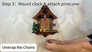 Kukuwald WT60841 Cuckoo Clock Installation Video | Official Tutorial