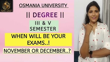 DATA DIPLOMA-EXAMEN || OSMANIA UNIVERSITY || 2025 || SEMESTER 3 & 5 || @shivanipallela
