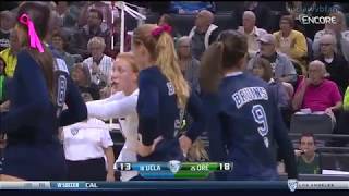 UCLA at Oregon - NCAA Women's Volleyball (Oct 23rd 2015)