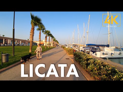 Licata 4K Walking Tour | Sicily - Italy POV