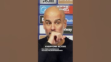 I miss Bruno Guimaraes and the cameraman today so I talked with Haaland! 😂 | Pep Guardiola