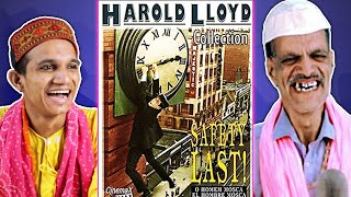 Villagers React to Epic Climbing Scene in Harold Lloyd's Safety Last! React 2.0
