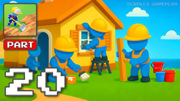 Scrape Master - Gameplay Walkthrough Part 20 - Clean Up House Upgrade (iOS, Android)