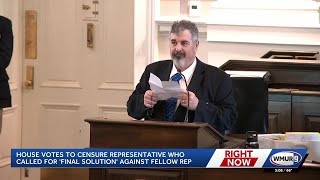 House votes to censure lawmaker who invoked 'final solution' in social media post