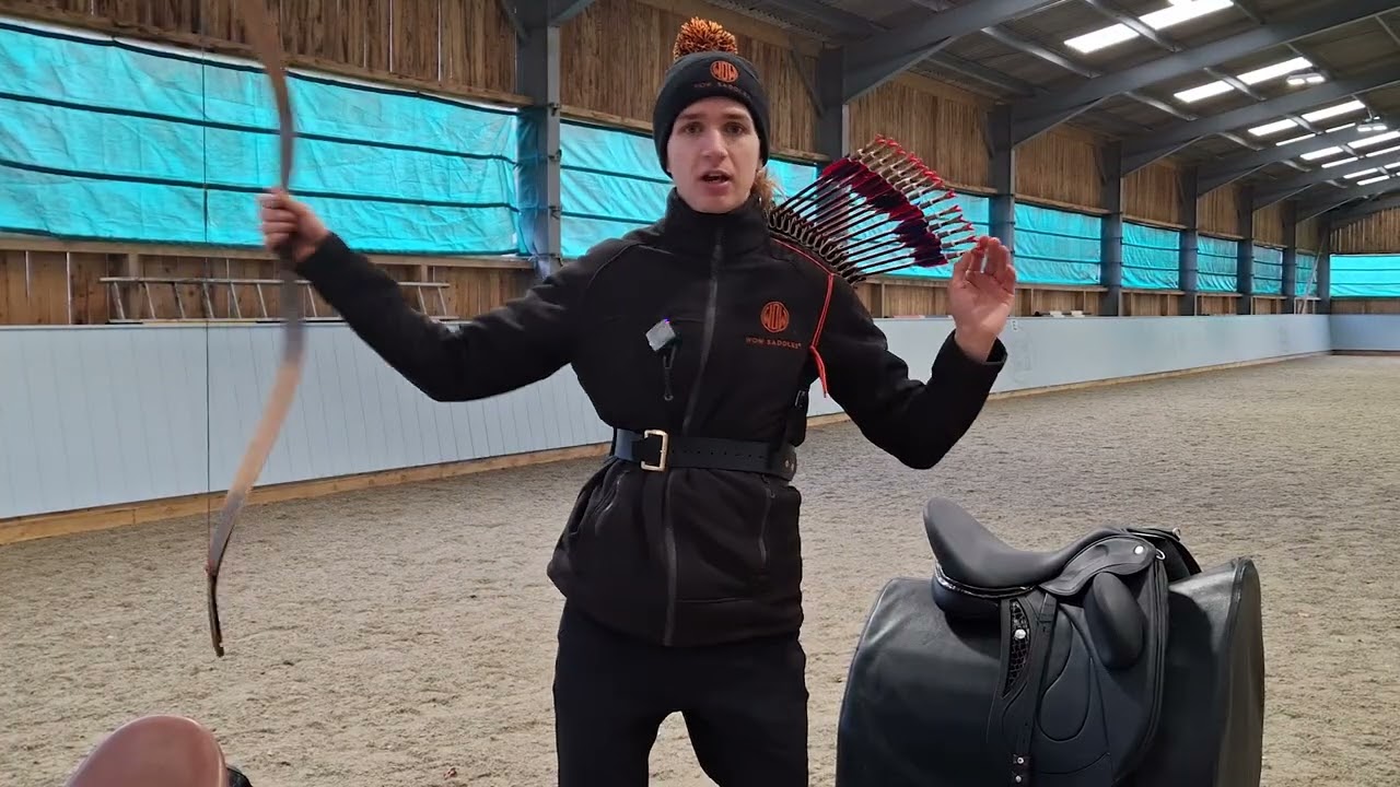 Horseback Archery in a WOW