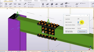 [Tekla Open API] Split and Connect version 1.1