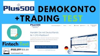 Demokonto von Plus500 erklärt, kostenloses Tradingkonto