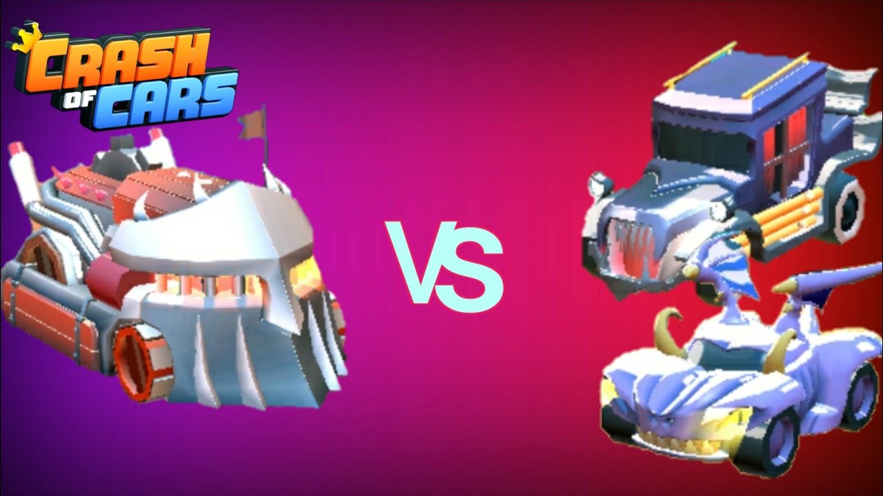 War Machine vs Gargoyle & Vampire | Crash of cars Battle #4