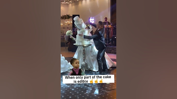 They weren't prepared 4 this 😅☝️ #bridal #youtubeshorts #funny #wedding #cake #couple #shorts #fail