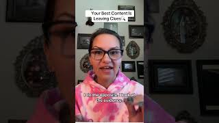 If you’re struggling to come up with content ideas, stop searching for new ideas and start looking