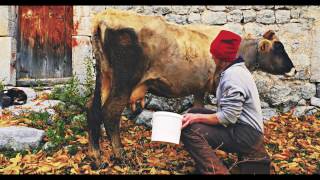 Traditional Balkan Recipes - Lisnati Cheese in Lipovo Village, Montenegro
