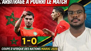 🇲🇦🇹🇿 MAROC 1-0 TANZANIE | L’Arbitre a pourri le match 