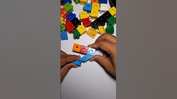 ASMR - DIY number 7️⃣ from mathlink cubes #shorts #short #diy