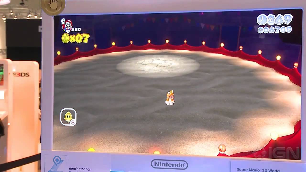 Super Mario 3d World Boss Battle Gamescom 13 Youtube
