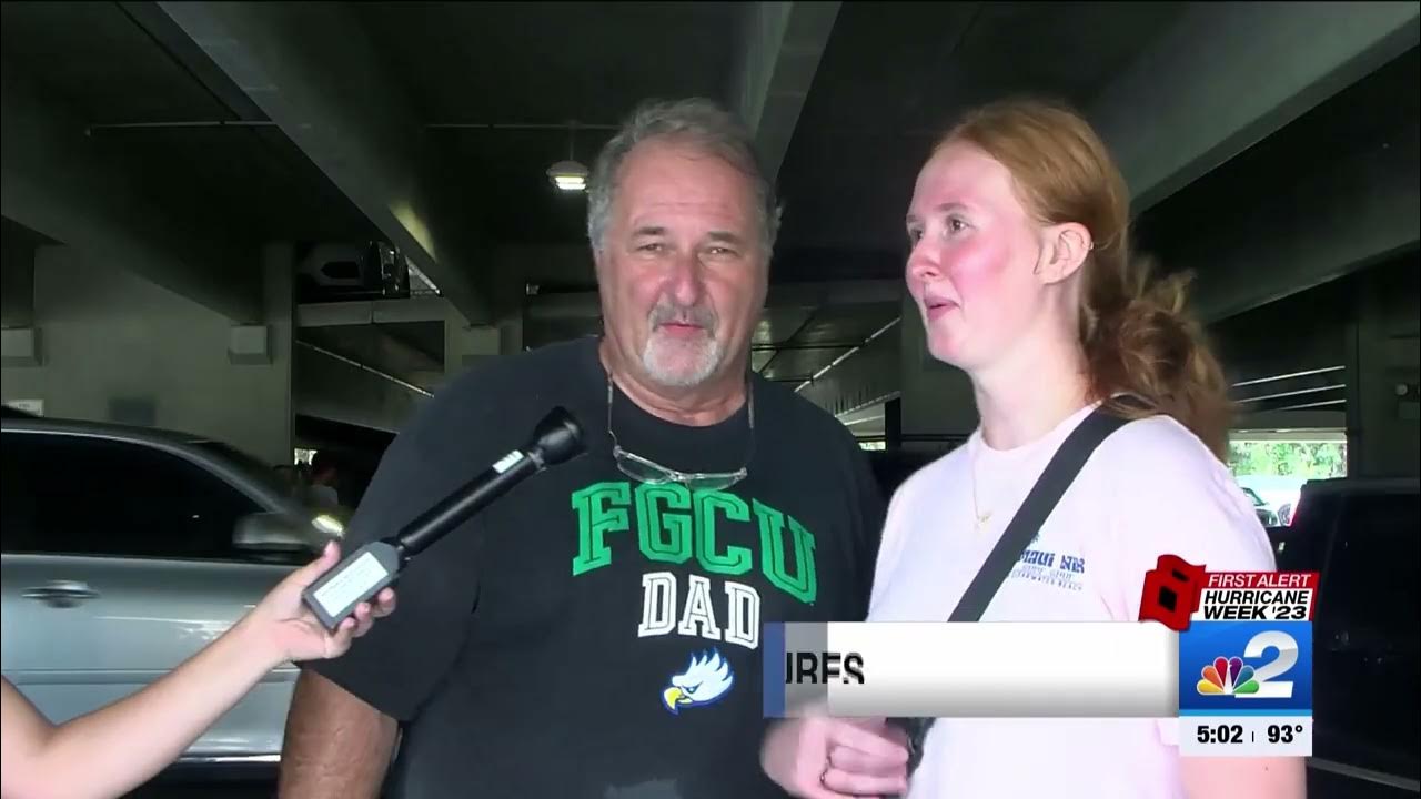 FGCU students & families brave heat during move in day YouTube