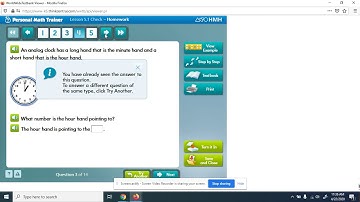How to access Personal Math Trainer on Think Central