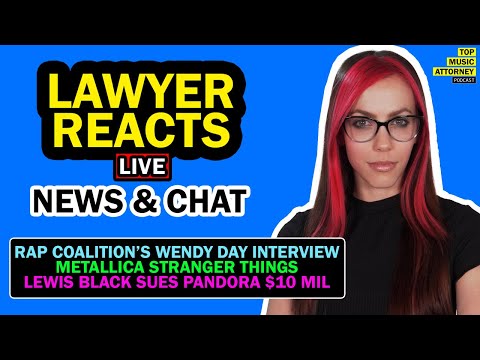 Friday Night Live | Wendy Day Rap Coalition Interview | Metallica X Stranger Things | Pandora Sued