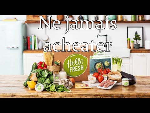 JE TESTE HELLOFRESH  hellofresh.fr تجربة