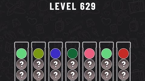 Ball Sort Puzzle Level 629 #ballsortpuzzle #ballsortpuzzlegameplay #puzzlegame #mobilegames