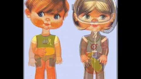 Manuel Brea. Quique y Susana 1970