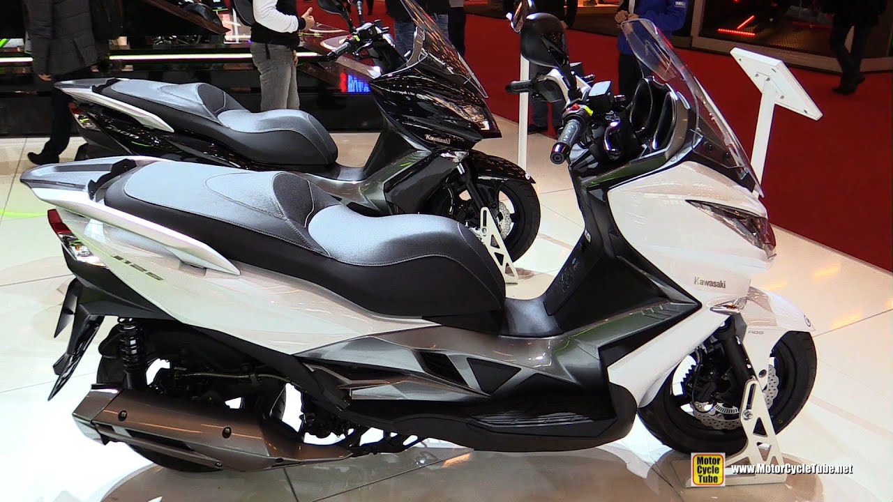 2016 Kawasaki J125 Abs Scooter Walkaround 2015 Salon De La Moto