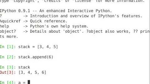 Episode 16: Using Lists as Stacks and  Queues