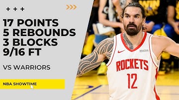 Steven Adams 17 Points, 5 Rebs, 3 Blocks, 9/16 FT vs Warriors I 2025 Playoffs Game 6