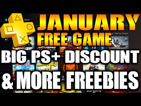 PS PLUS FREE - January 2022 Free Game & More Freebies