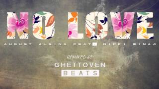 Video thumbnail of "August Alsina - NO LOVE feat Nicki Minaj INSTRUMENTAL (remake by Ghettoven Beats)"
