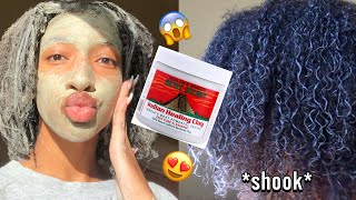 I Used Aztec Clay Mask On My Skin And Curly Hair!!!