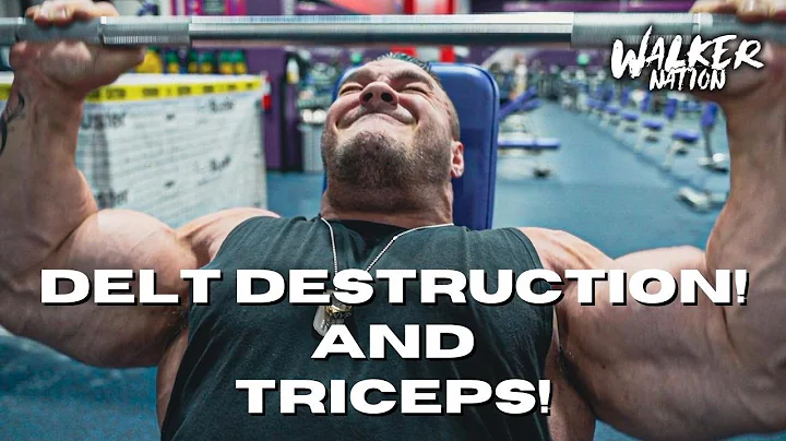 Nick Walker | DELT DESTRUCTION WITH TRICEPS! | ROA...