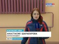 Занимаются физкультурой в коридоре школы дети р.п. Линево