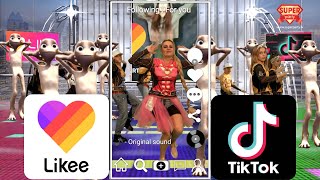 Like Vs Tik Tok - Танцы Под Тренды Лайк И Ток Ток Вместе С Super Party!