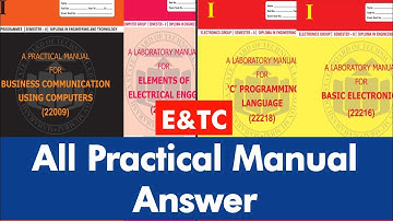 Electronic and Communication Engineering | | All Practical Manual Answer | 2nd Semester |