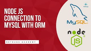 NodeJS connection to MySQL with ORM