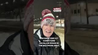 the dig out begins after Sunday's winter storm dumped snow and brought freezing rain