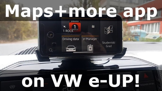 maps+more MagSafe Handy Adapter für VW eUP/UP, Seat Mii oder Skoda