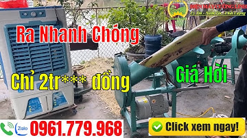Máy băm cỏ cải tiến Giá rẻ Nhất Thị Trường