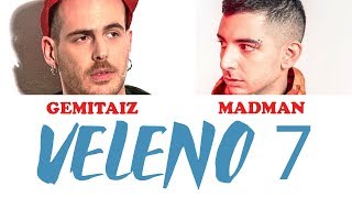 Gemitaiz, Madman - Veleno 7 | Karaoke, base con testo