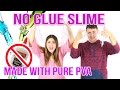 NO GLUE SLIME EXPERIMENT | slime made with pure PVA solution | Slimeatory #22